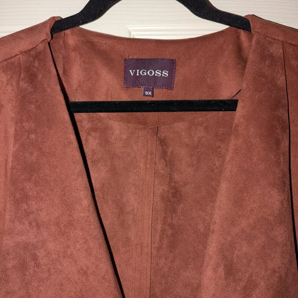 GORGEOUS Vigoss Faux Suede Jacket - Picture 2 of 5